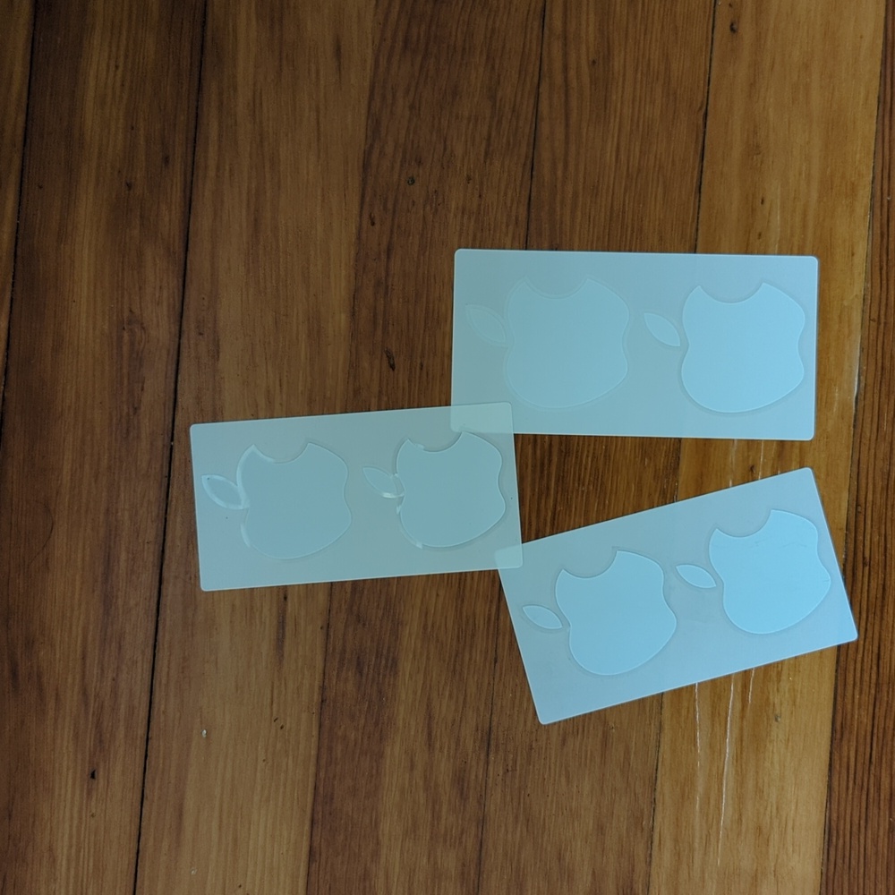 Free with Purchase - 6 apple stickers